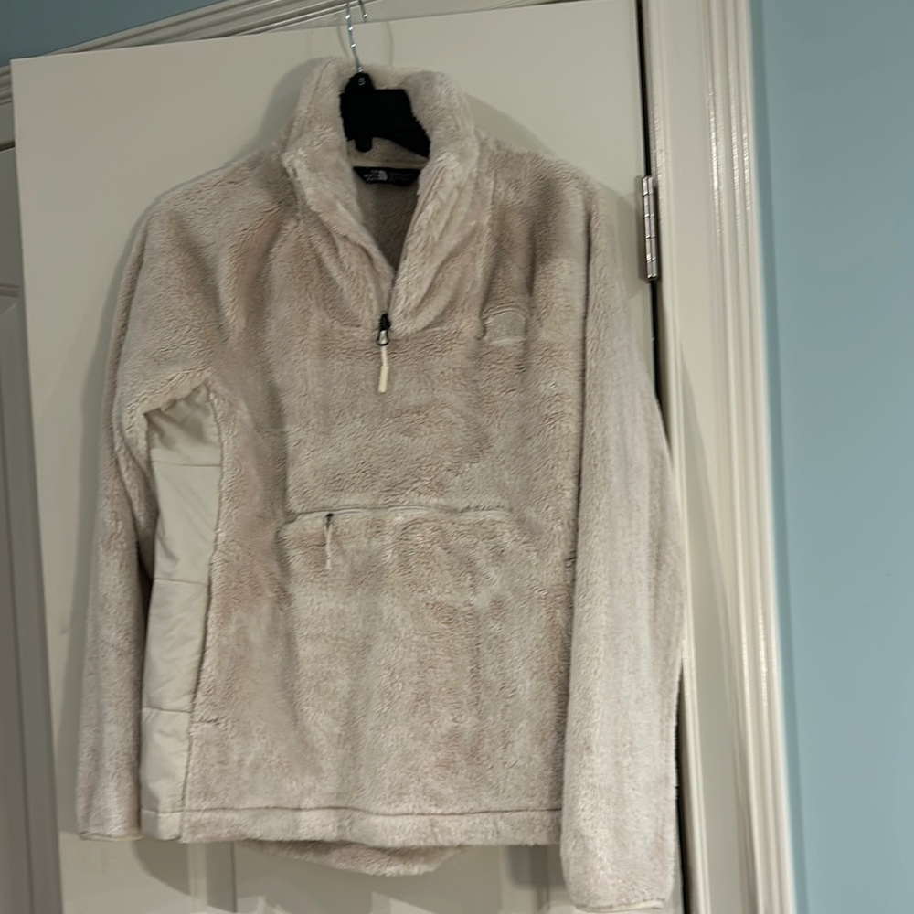 The North Face Beige Fleece Pullover